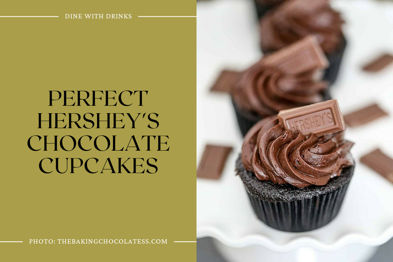 Perfect Hershey's Chocolate Cupcakes