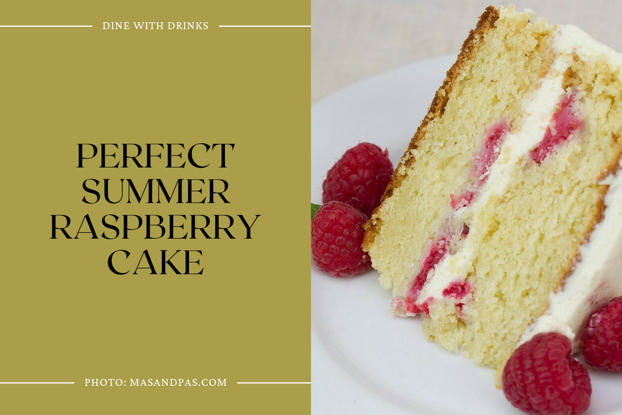 Perfect Summer Raspberry Cake