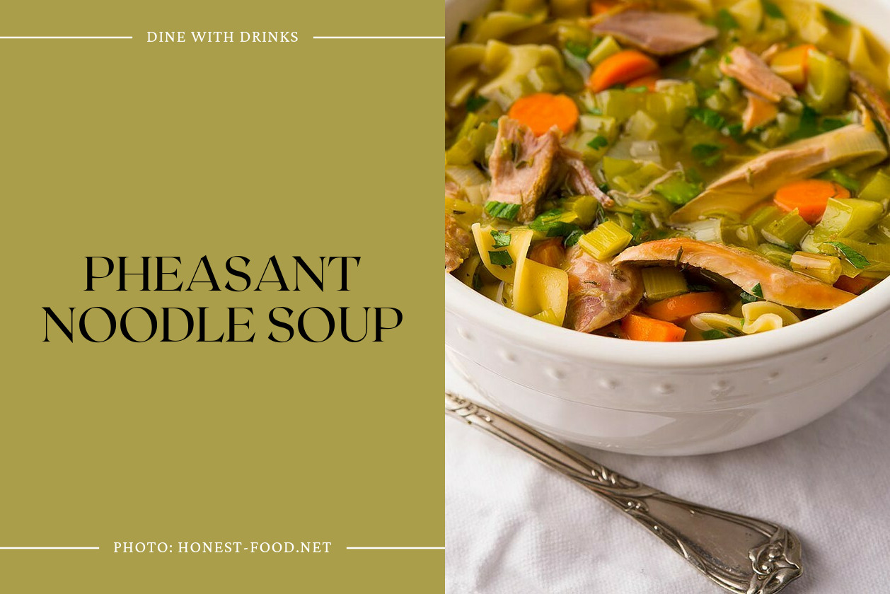 Pheasant Noodle Soup