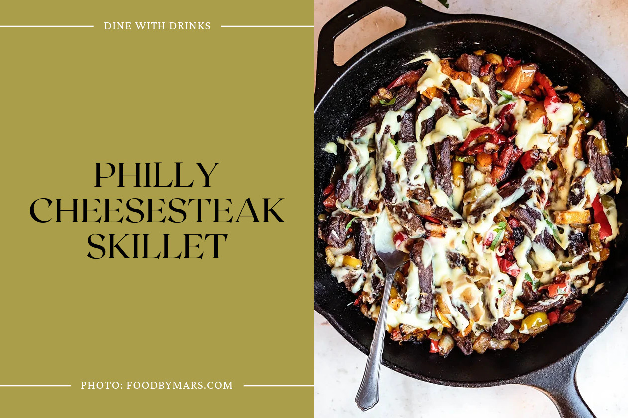 Philly Cheesesteak Skillet