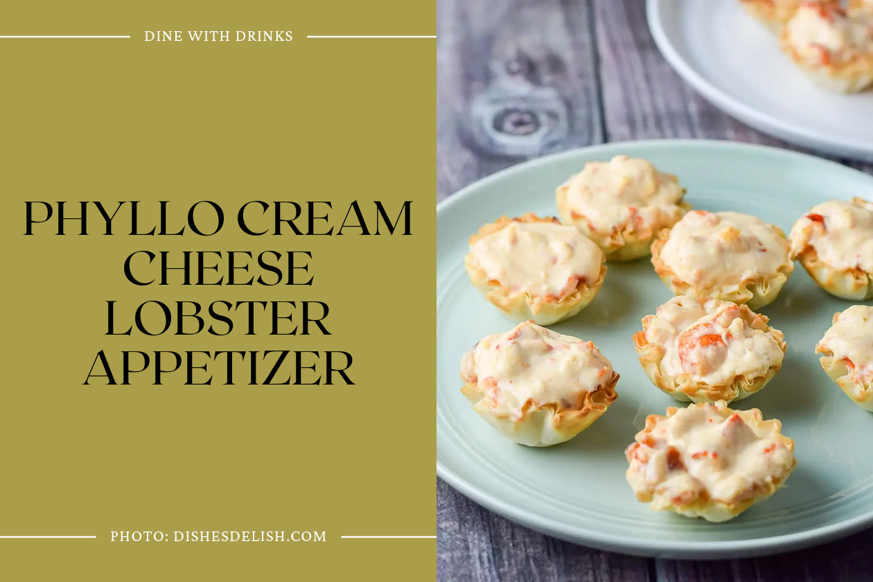 Phyllo Cream Cheese Lobster Appetizer