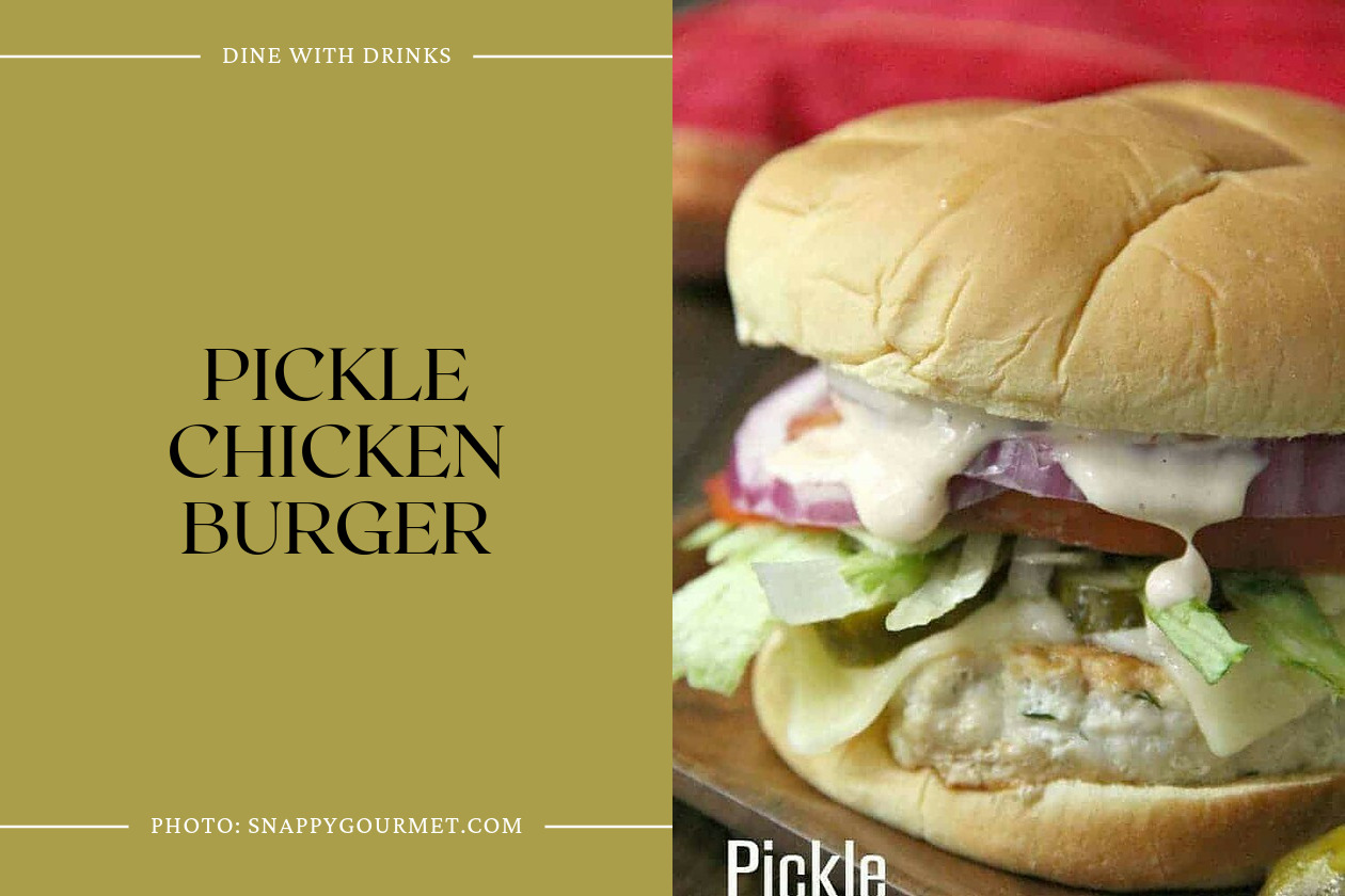 Pickle Chicken Burger