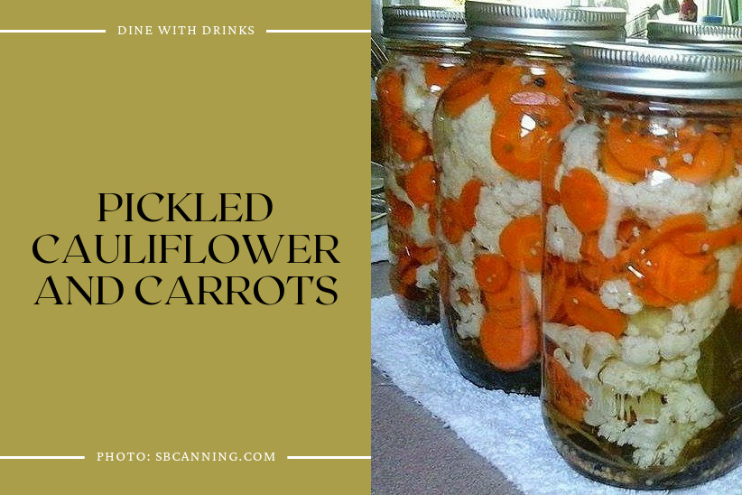 Pickled Cauliflower And Carrots