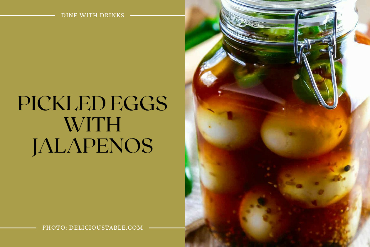 Pickled Eggs With Jalapenos