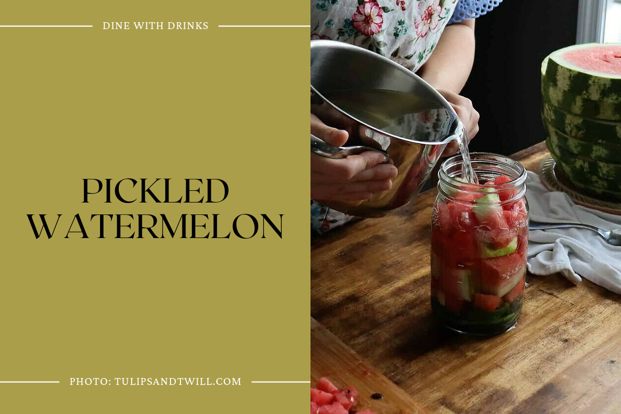 Pickled Watermelon