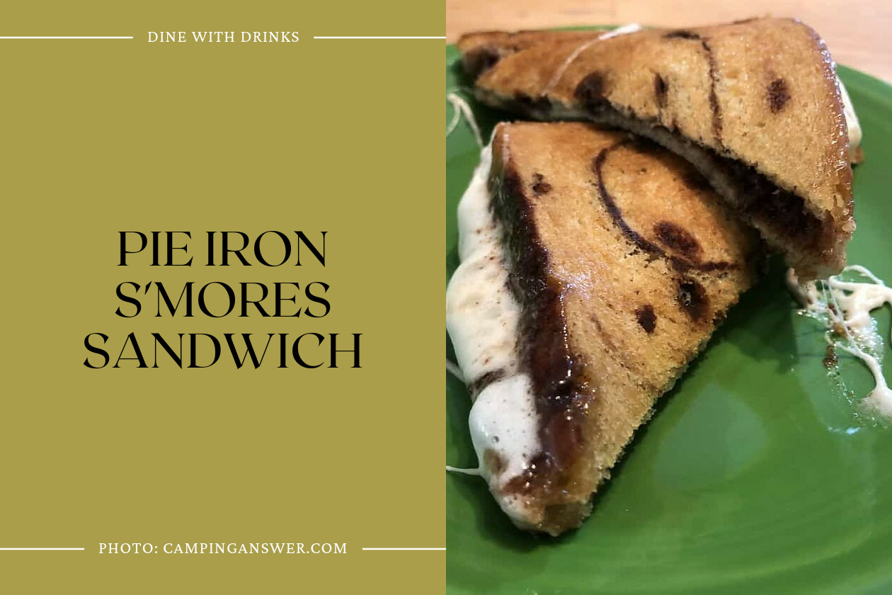Pie Iron S'mores Sandwich
