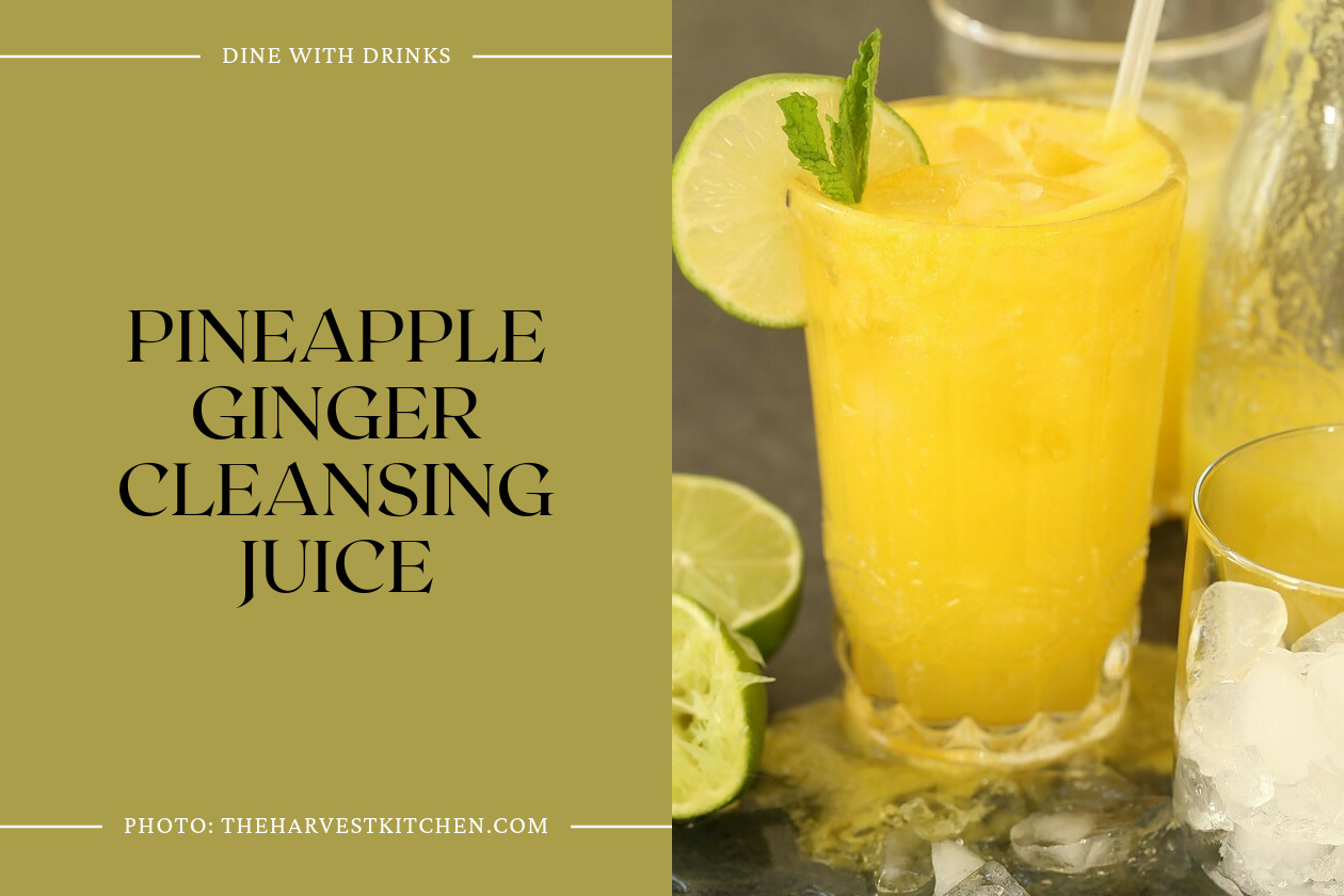 Pineapple Ginger Cleansing Juice