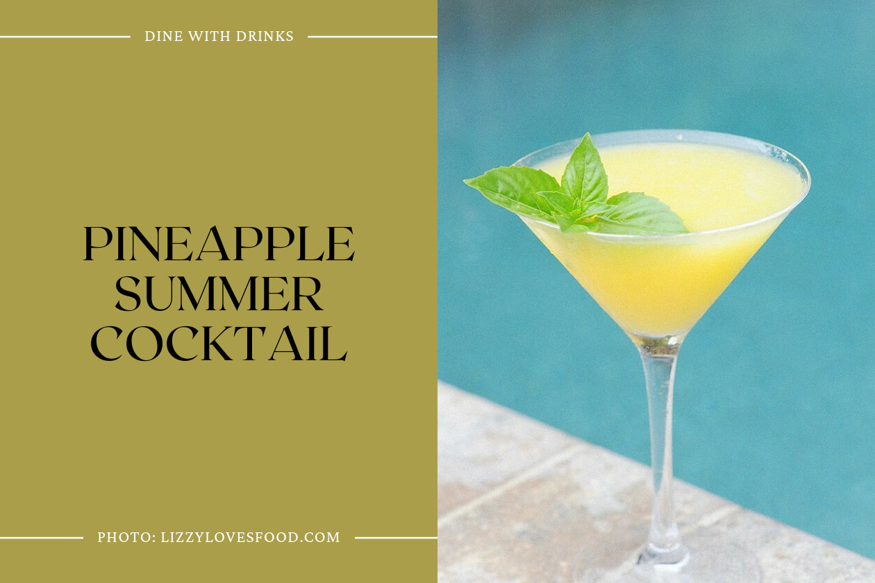 Pineapple Summer Cocktail