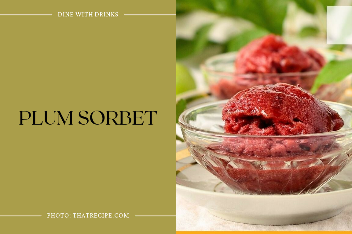 Plum Sorbet