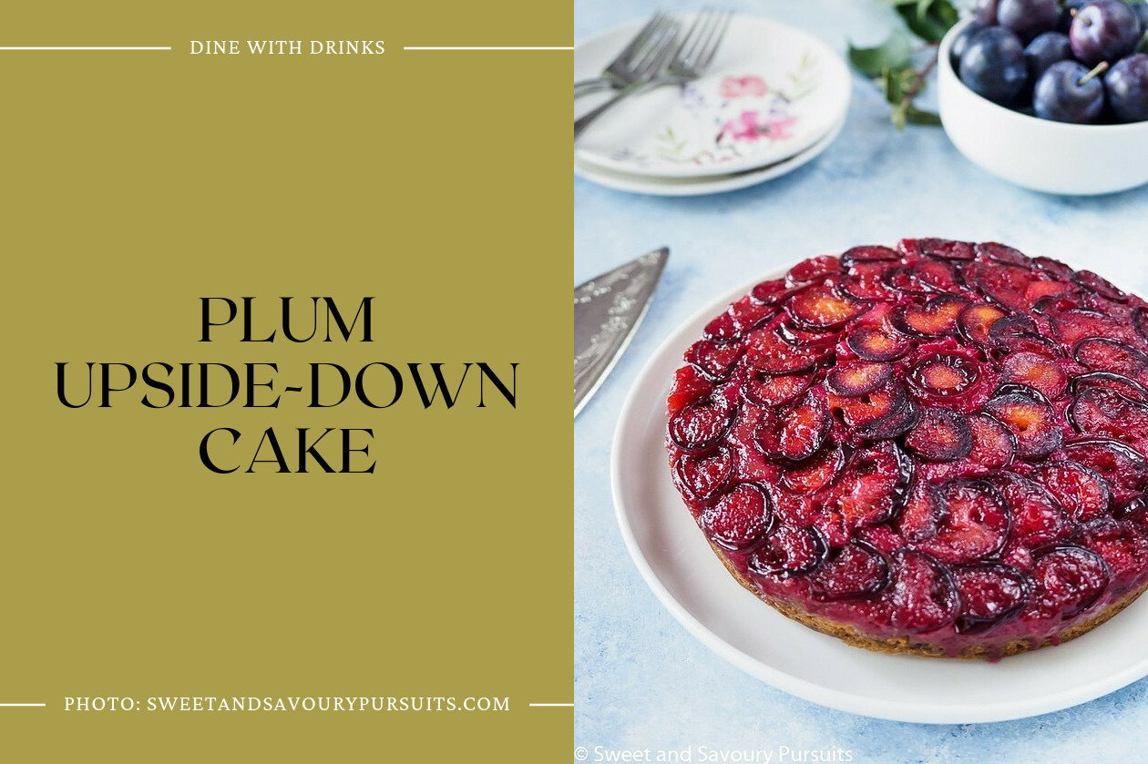 Plum Upside-Down Cake