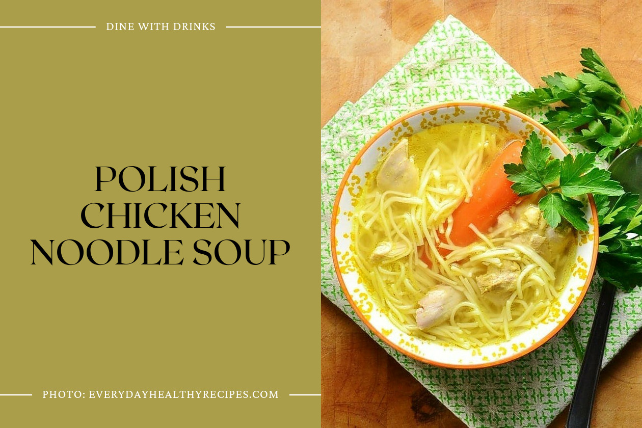 Polish Chicken Noodle Soup