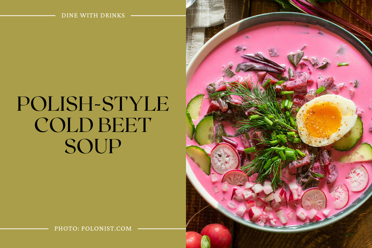 Polish-Style Cold Beet Soup