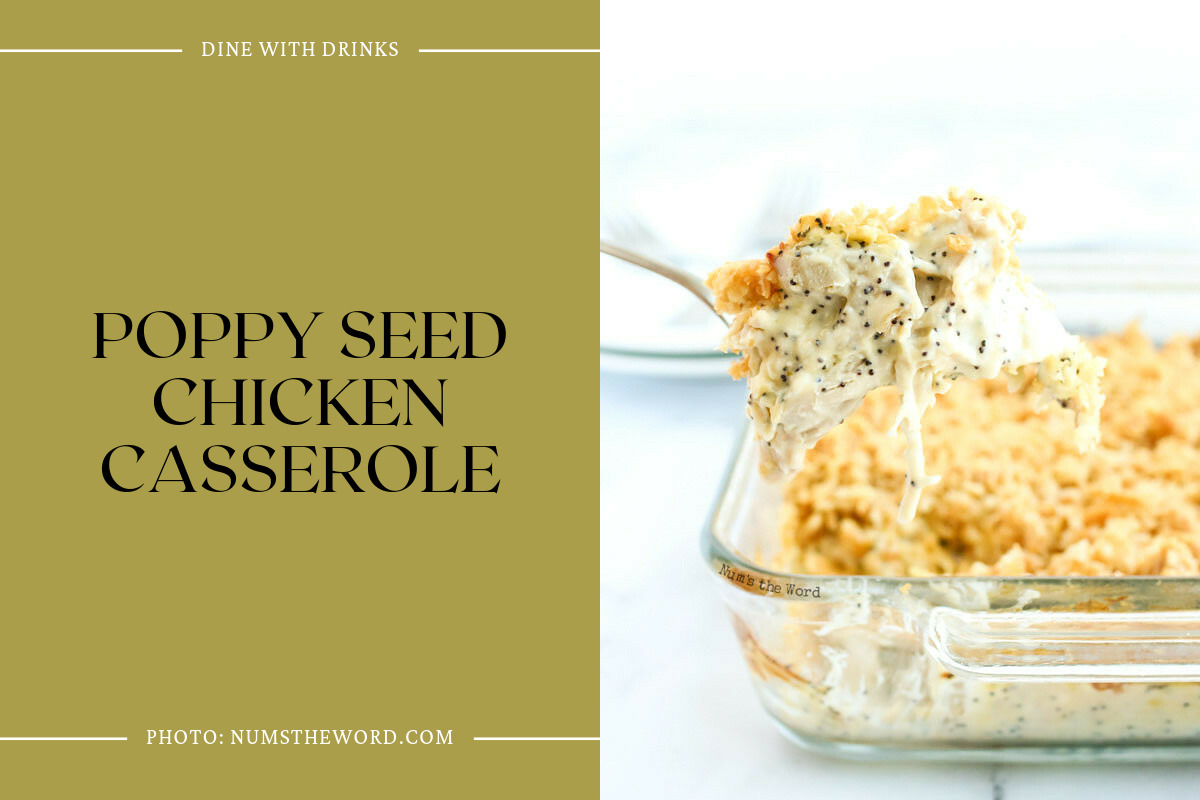 Poppy Seed Chicken Casserole