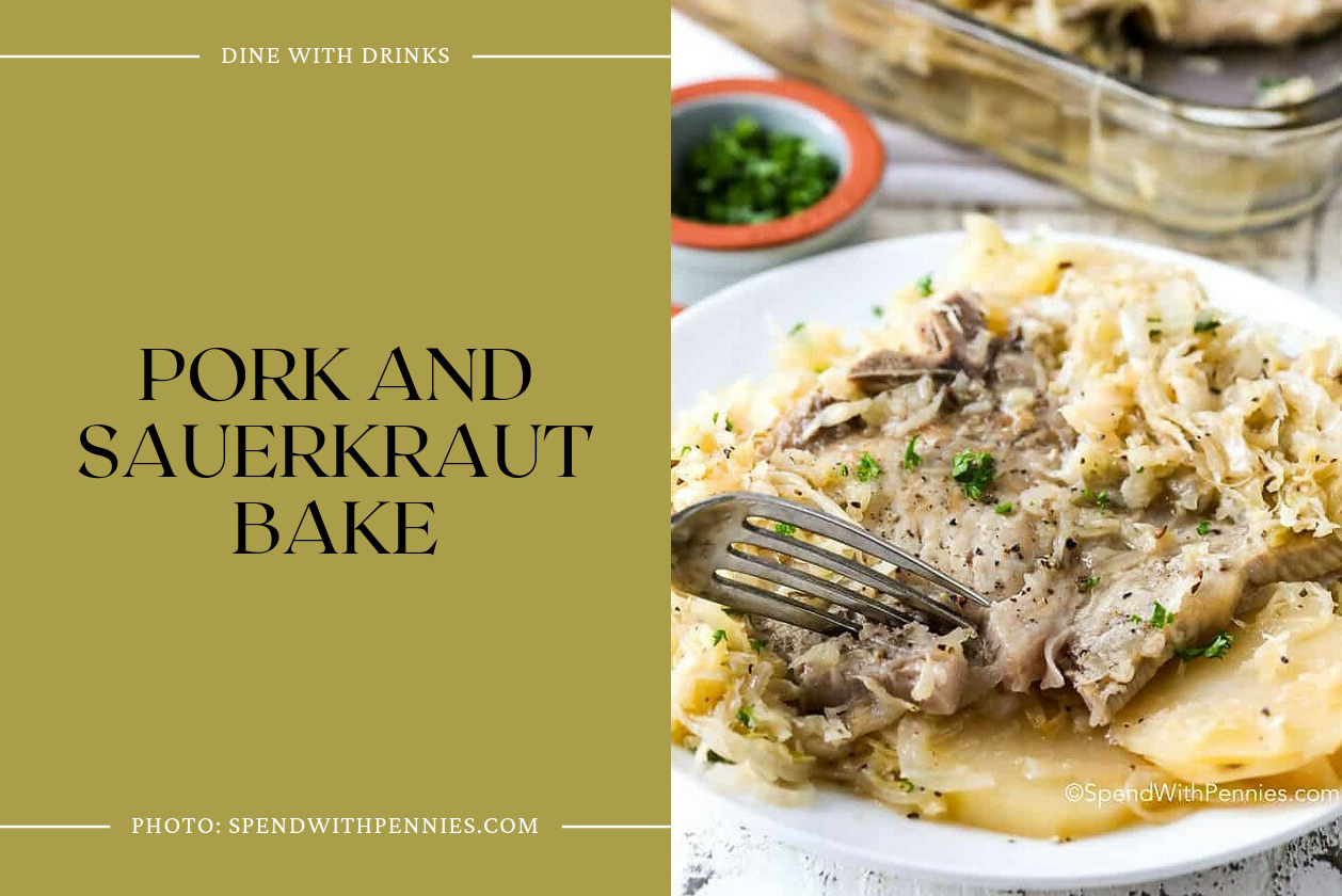 Pork And Sauerkraut Bake