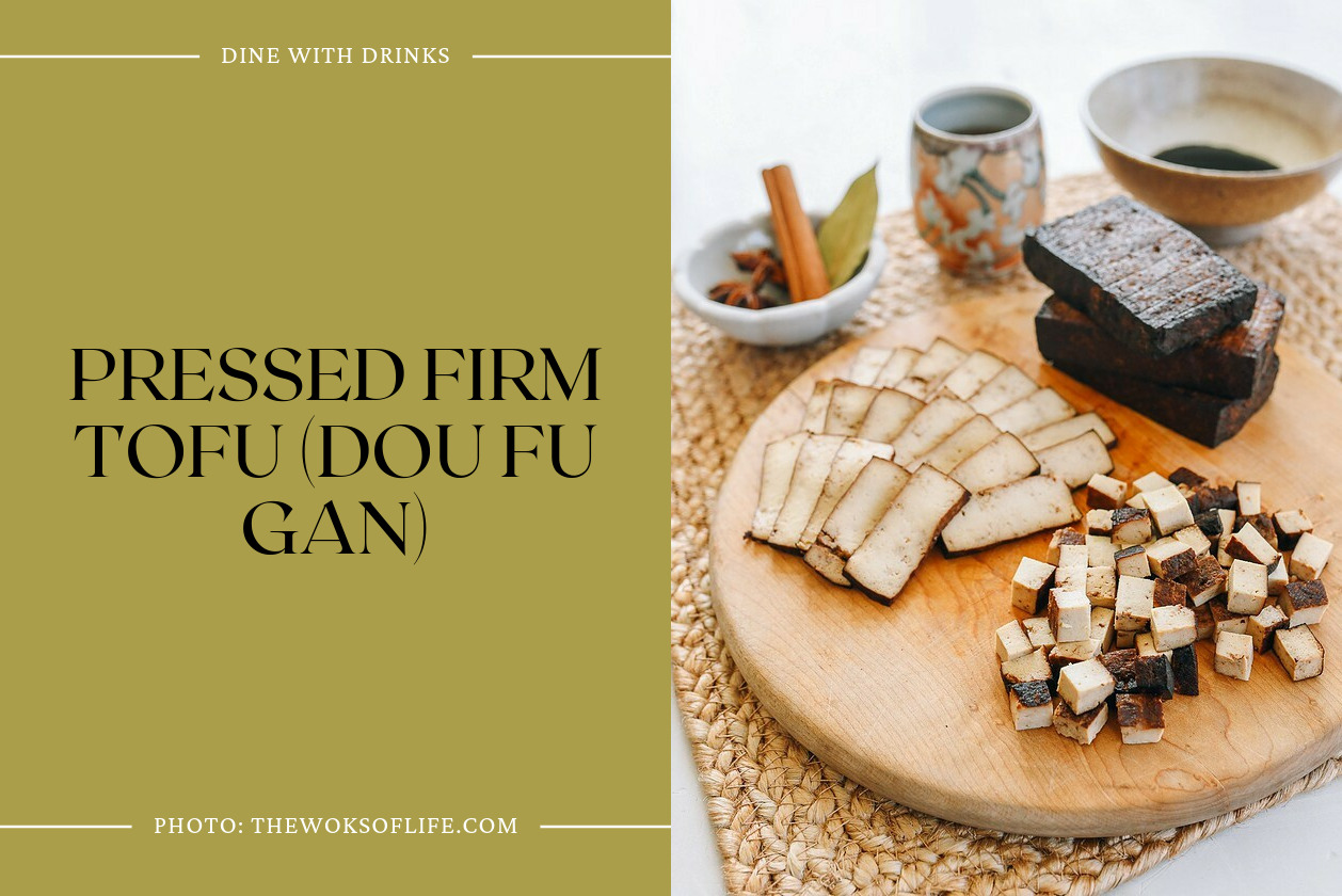Pressed Firm Tofu (Dou Fu Gan)