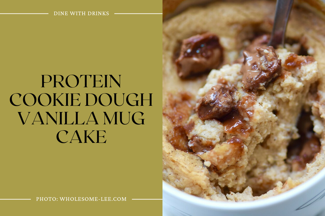 Protein Cookie Dough Vanilla Mug Cake