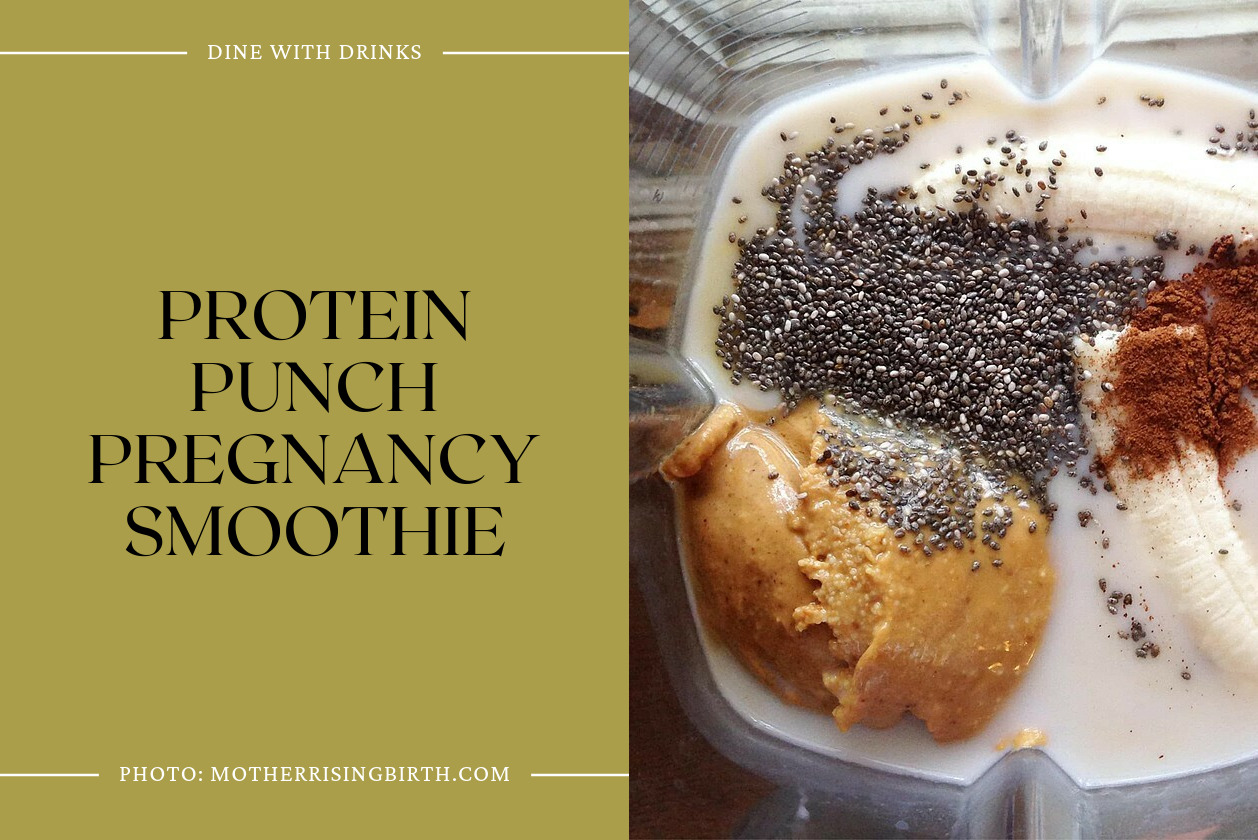 Protein Punch Pregnancy Smoothie