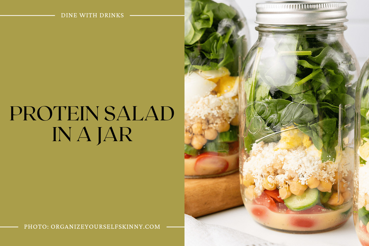 Protein Salad In A Jar