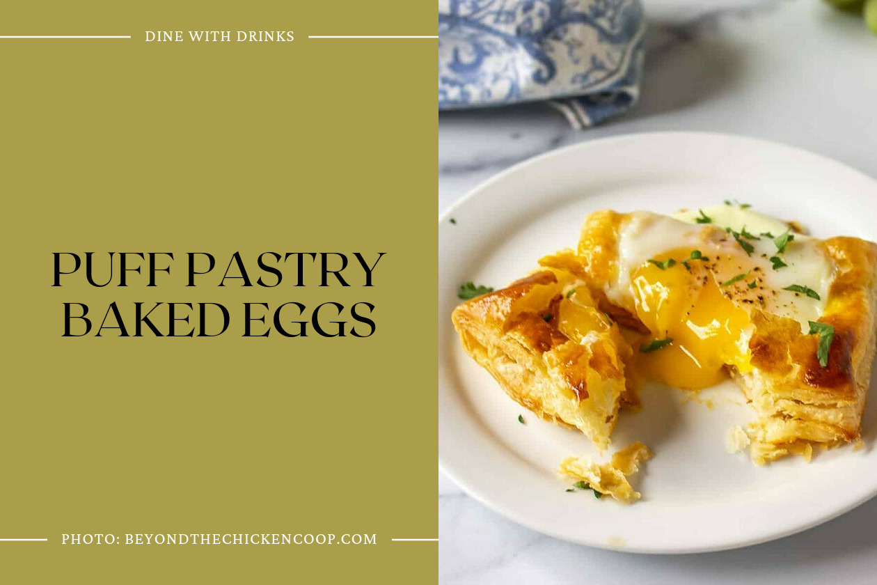 Puff Pastry Baked Eggs