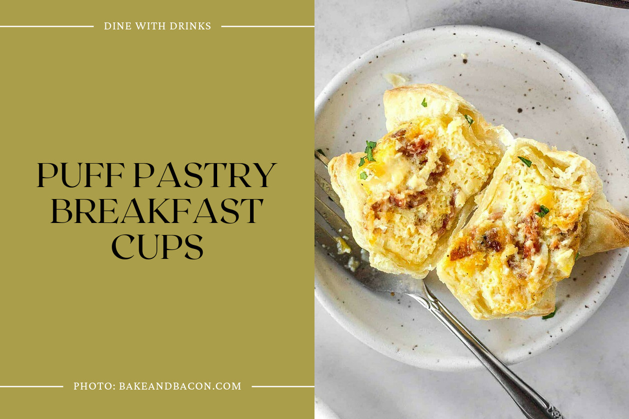 Puff Pastry Breakfast Cups