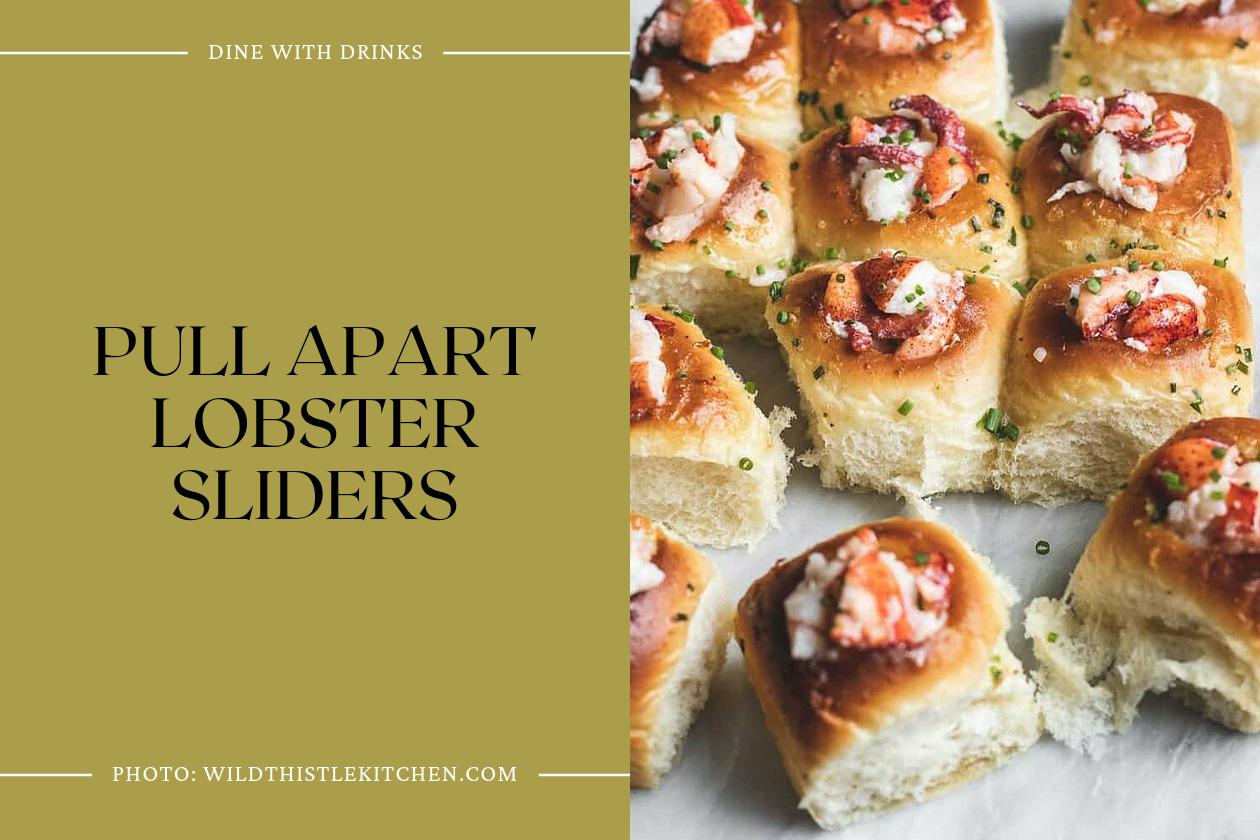 Pull Apart Lobster Sliders