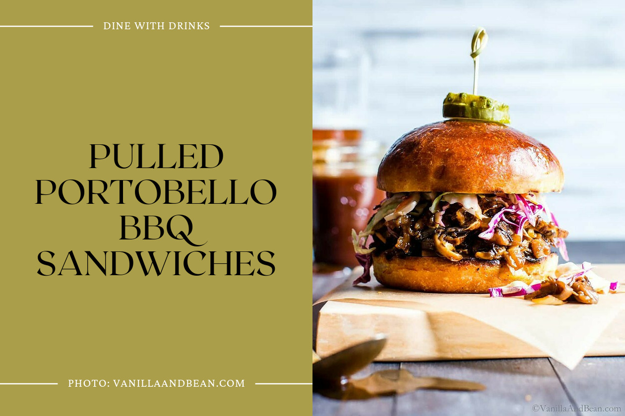 Pulled Portobello Bbq Sandwiches
