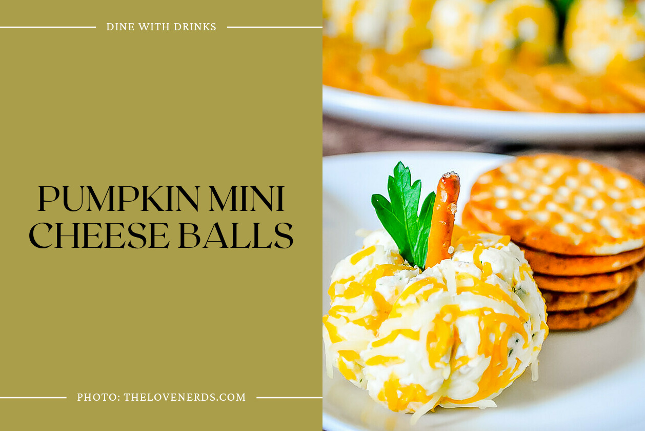 Pumpkin Mini Cheese Balls