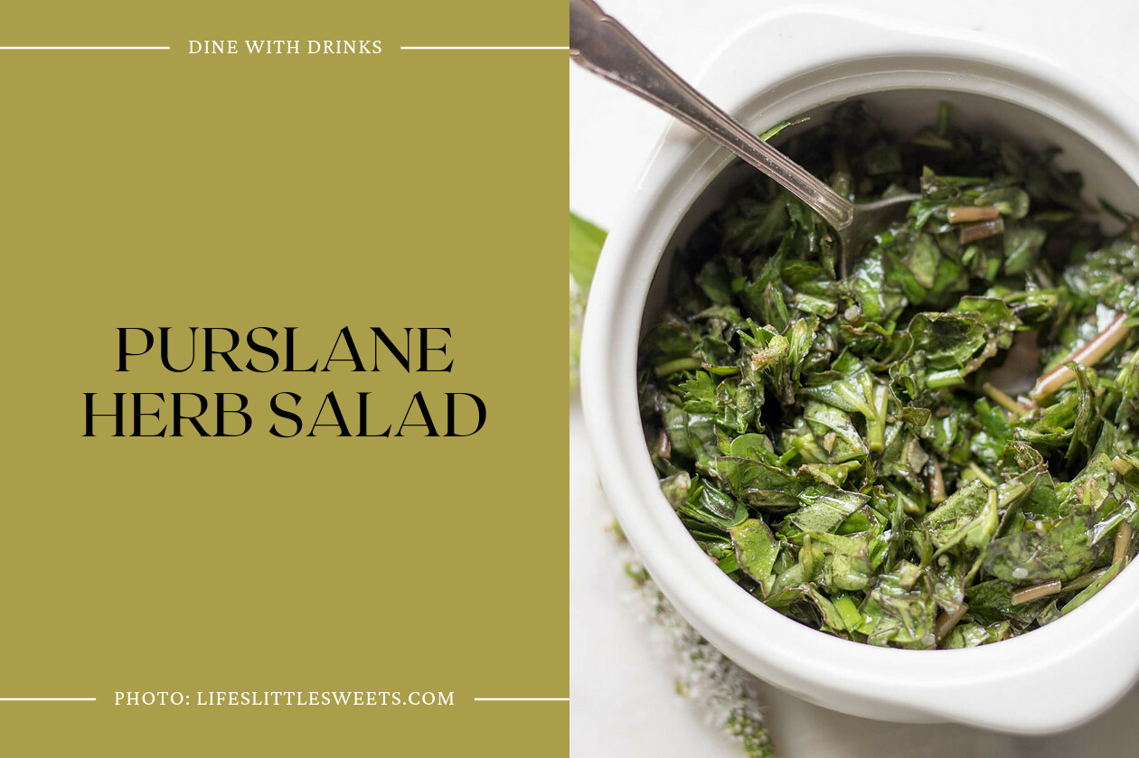 Purslane Herb Salad