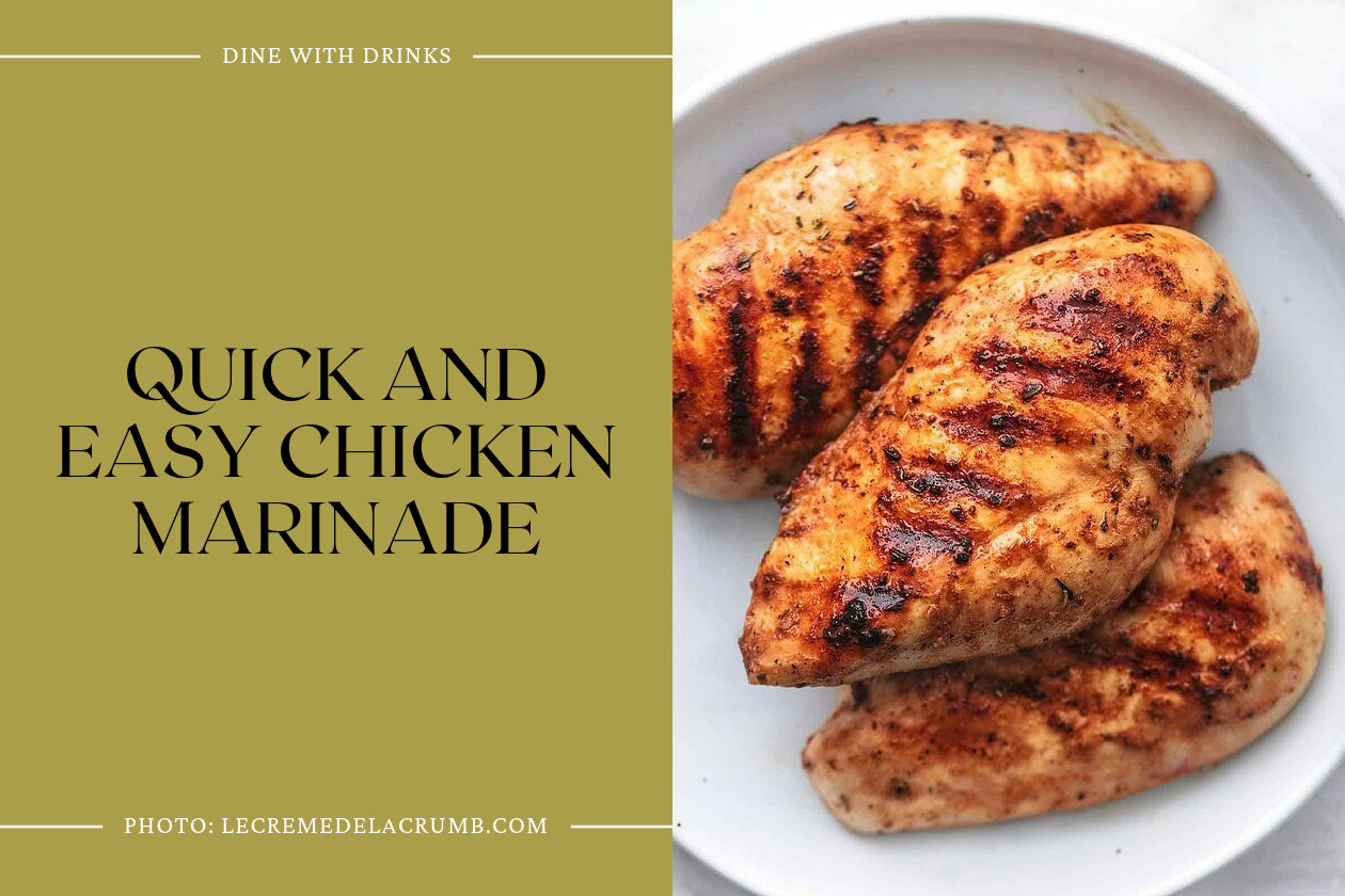 Quick And Easy Chicken Marinade