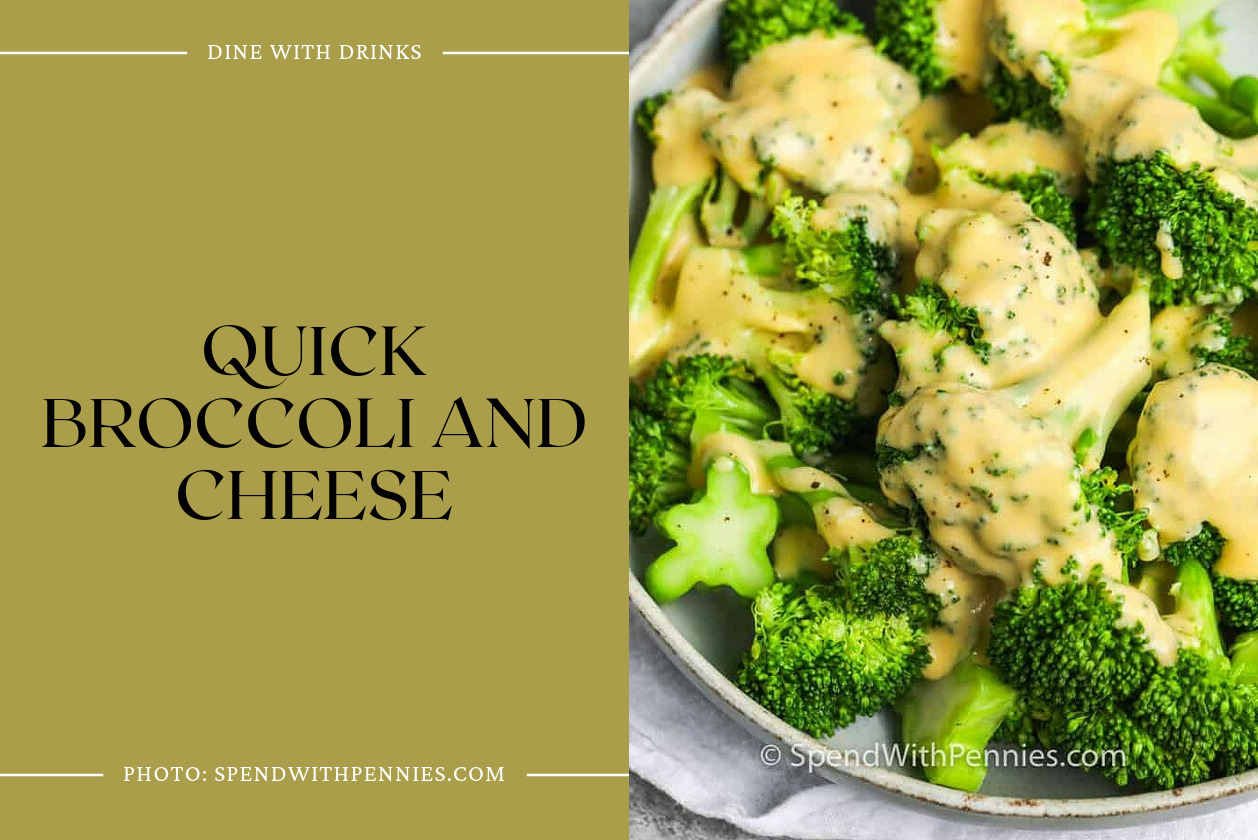 Quick Broccoli And Cheese