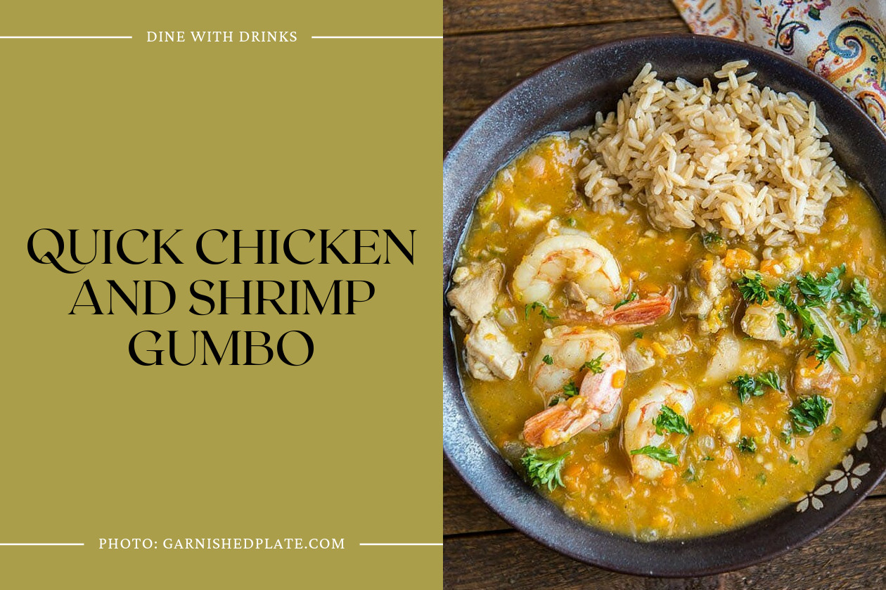 Quick Chicken And Shrimp Gumbo