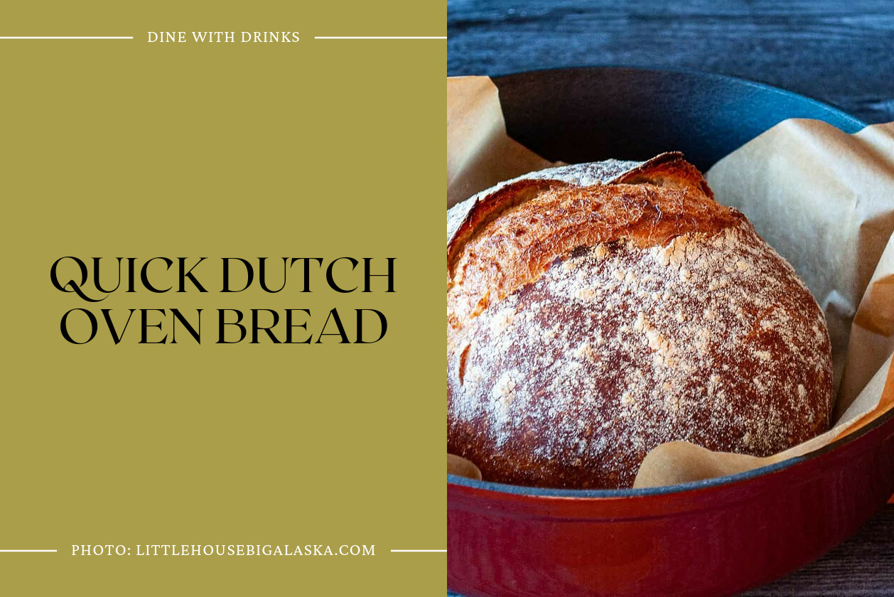 Quick Dutch Oven Bread