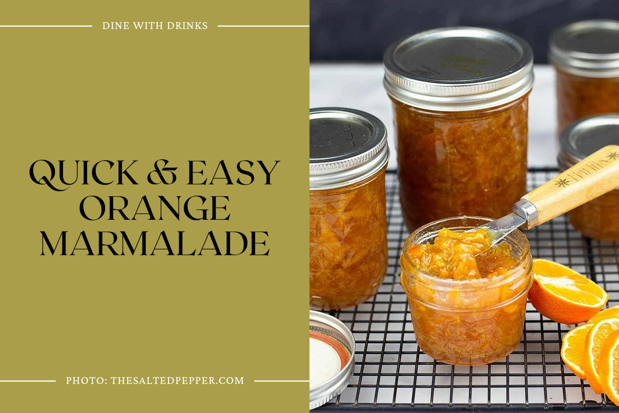 Quick & Easy Orange Marmalade