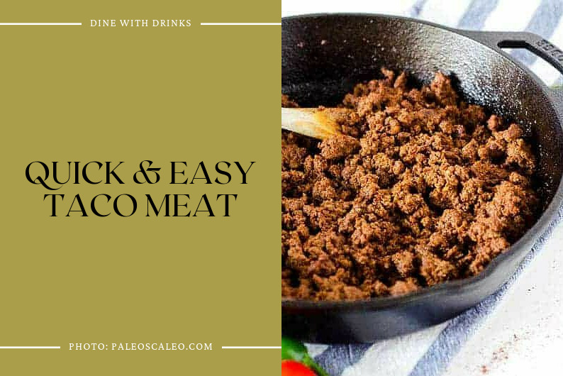Quick & Easy Taco Meat