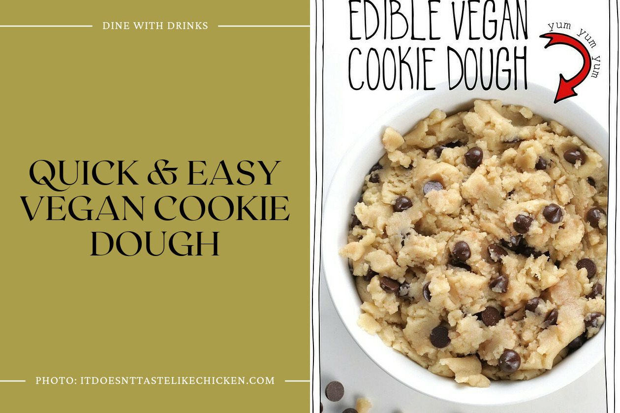 Quick & Easy Vegan Cookie Dough