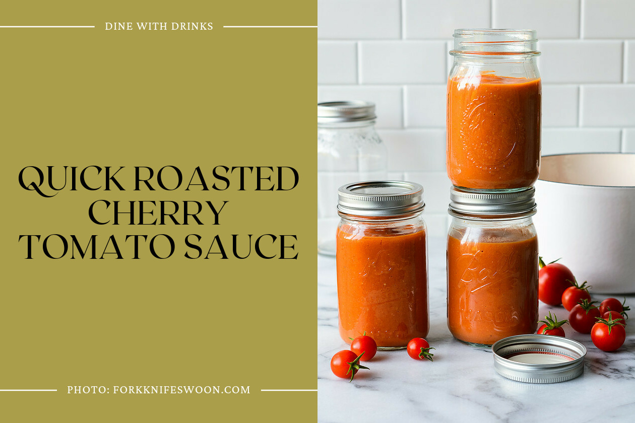 Quick Roasted Cherry Tomato Sauce