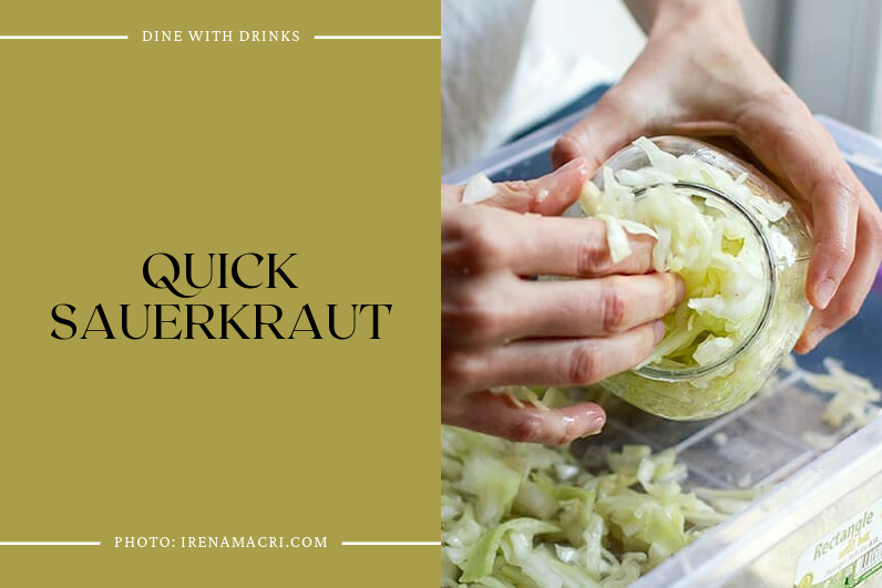 Quick Sauerkraut