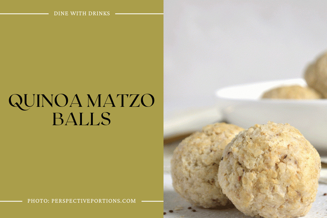 Quinoa Matzo Balls