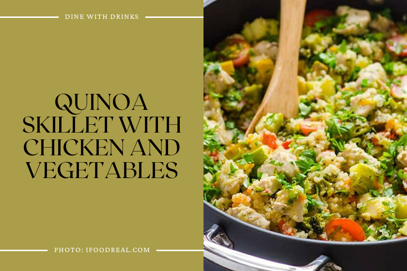 Quinoa Skillet With Chicken And Vegetables