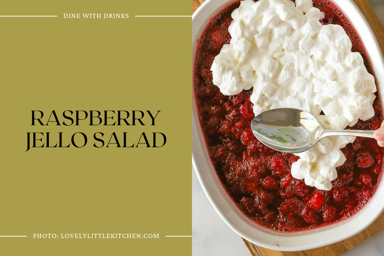 Raspberry Jello Salad
