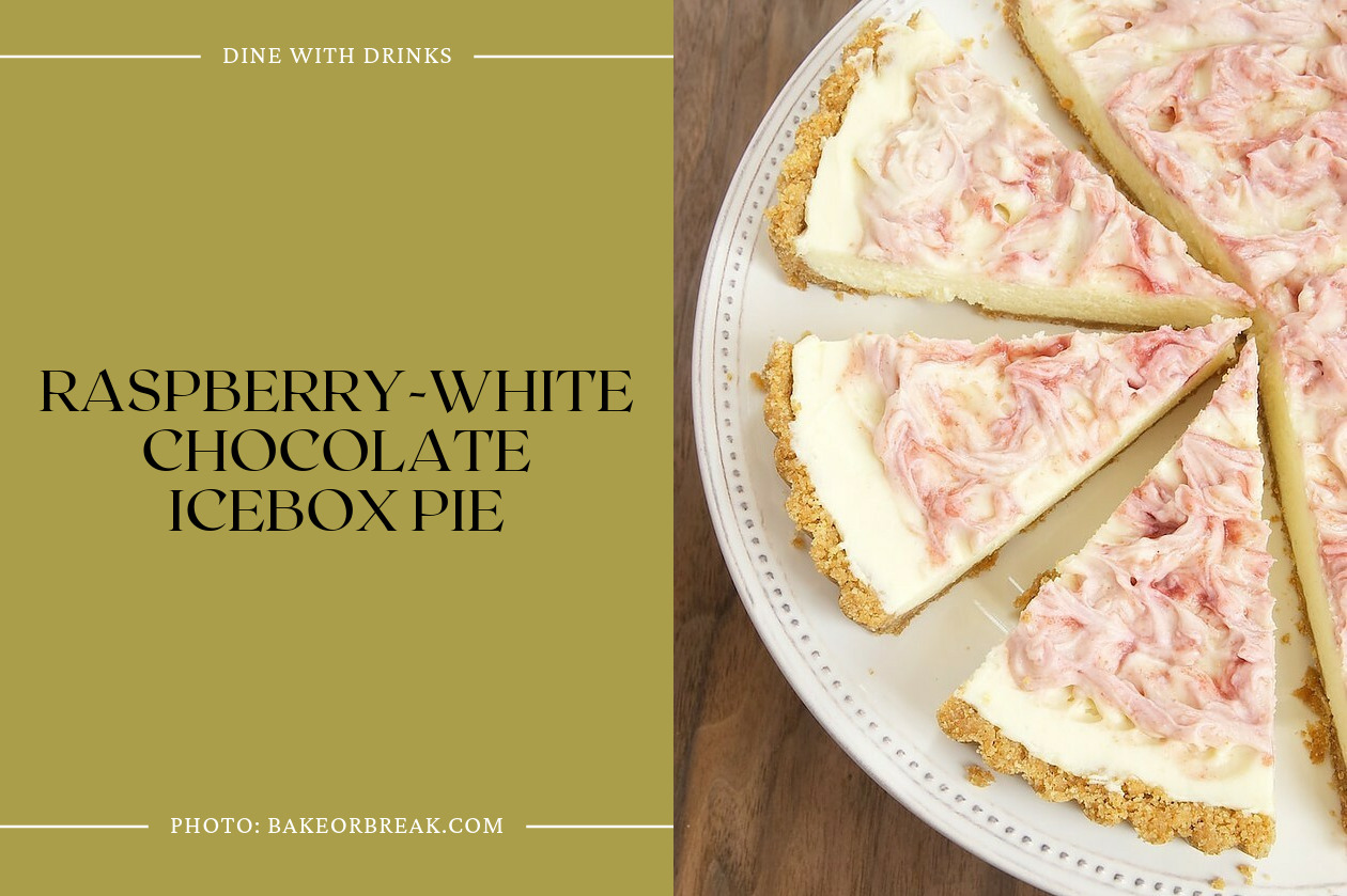 Raspberry-White Chocolate Icebox Pie