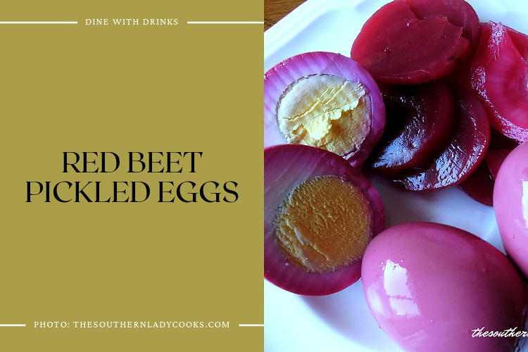 Red Beet Pickled Eggs
