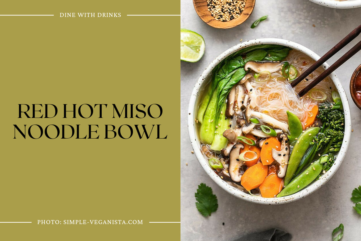 Red Hot Miso Noodle Bowl