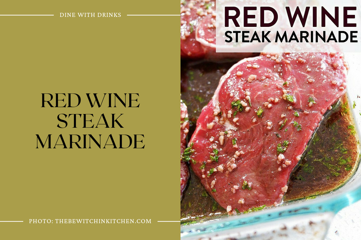 Red Wine Steak Marinade