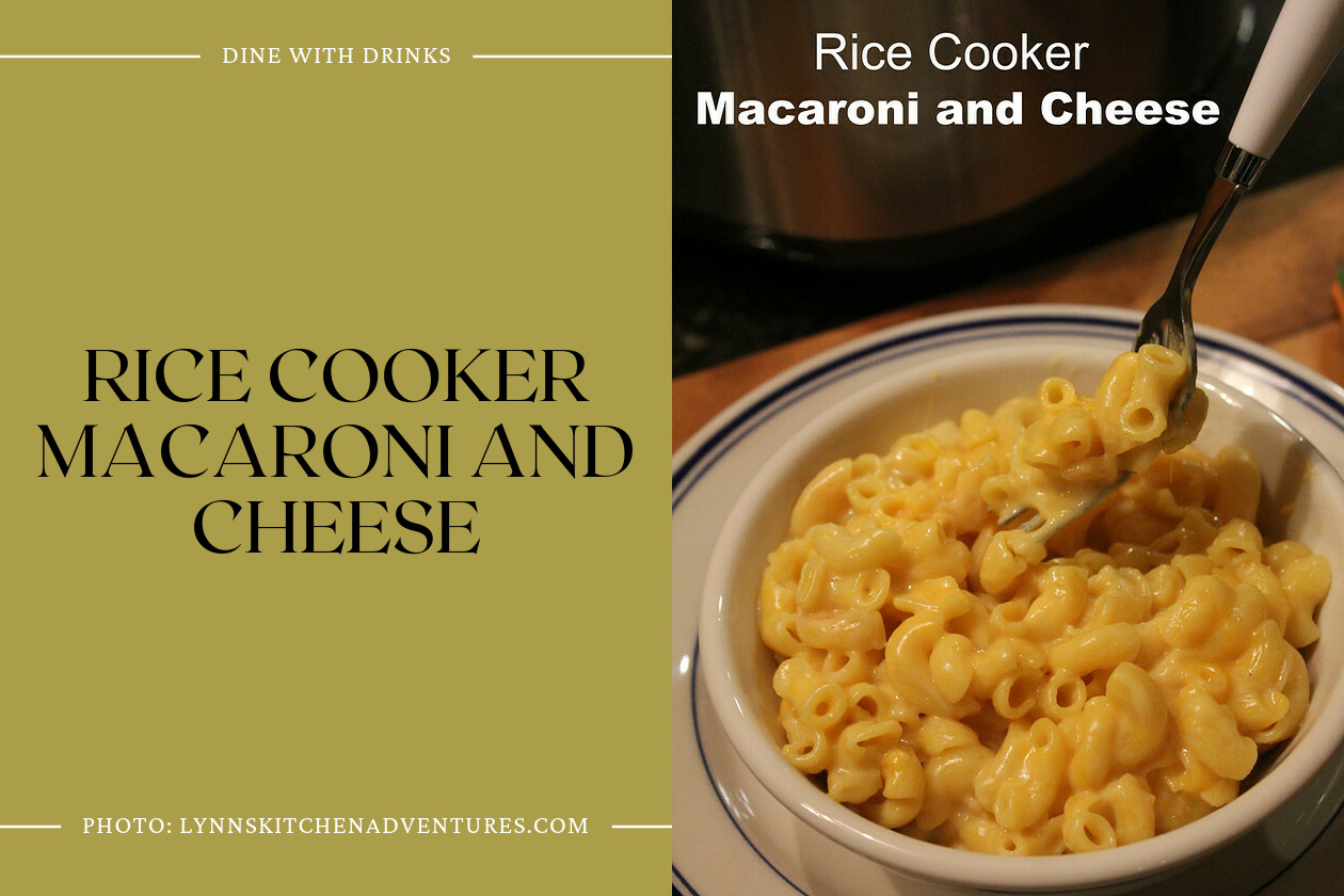 Rice Cooker Macaroni And Cheese