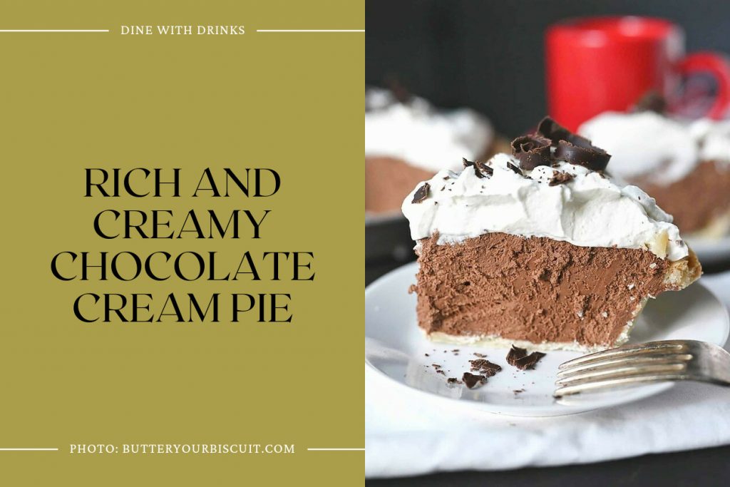 Creamy Chocolate PieMakes 2 Pies