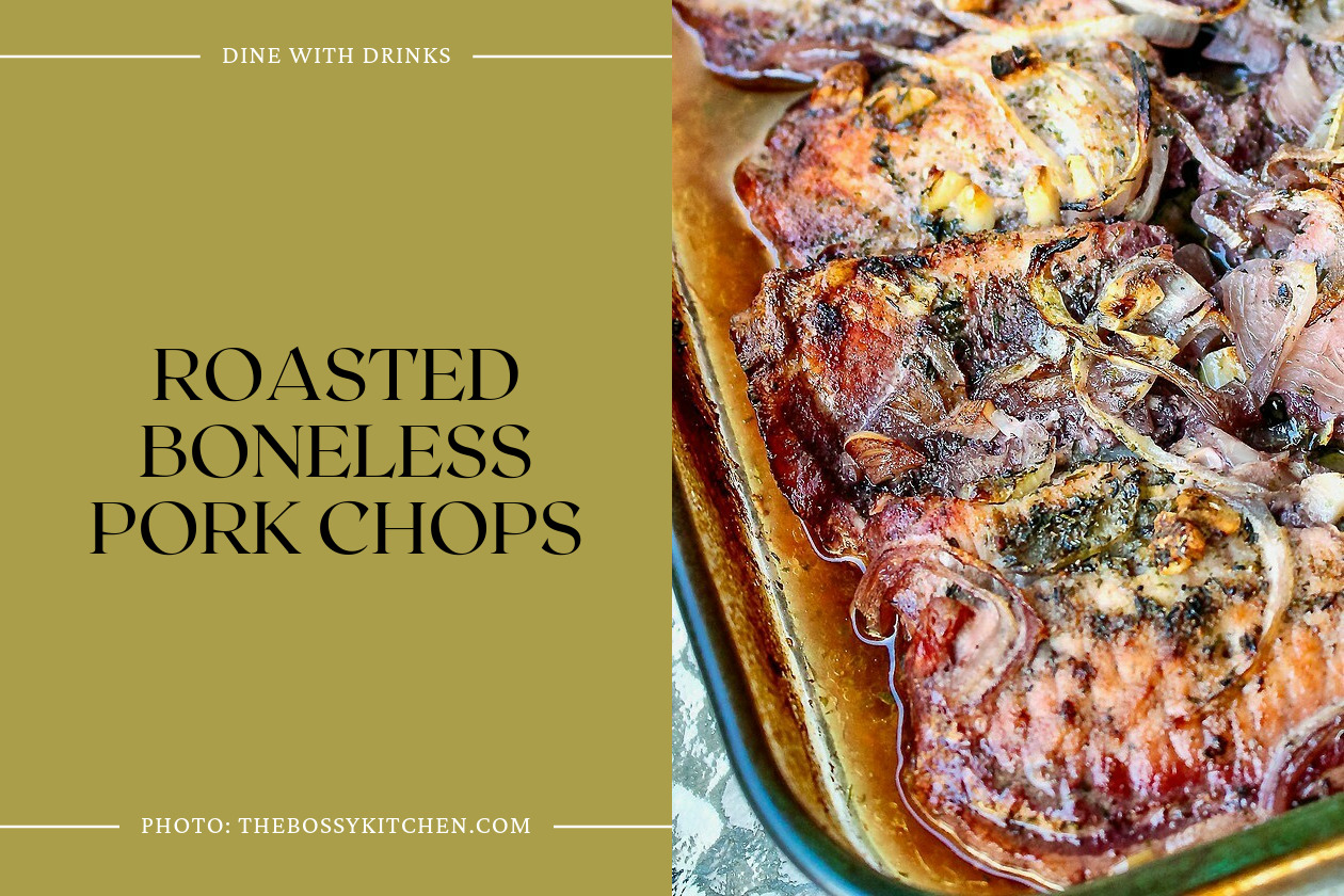 Roasted Boneless Pork Chops