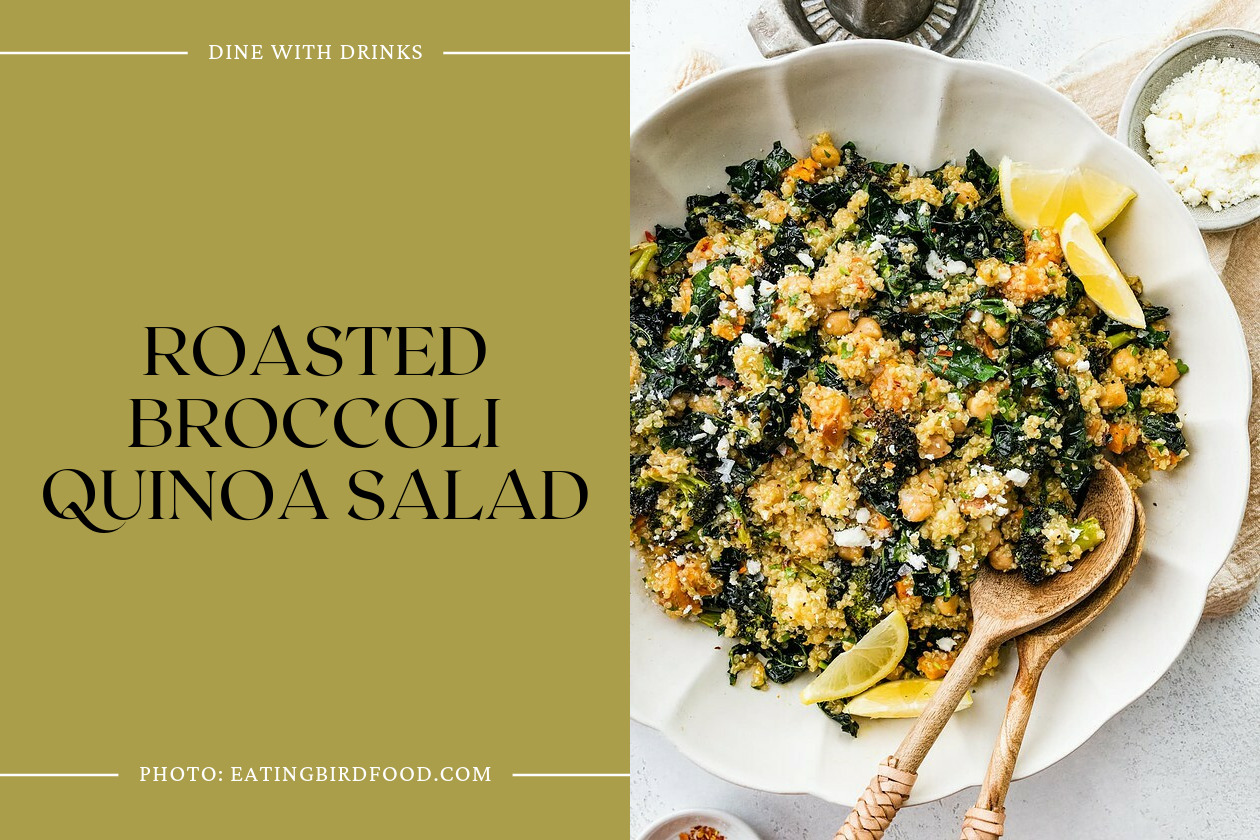Roasted Broccoli Quinoa Salad