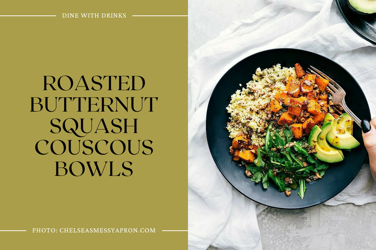 Roasted Butternut Squash Couscous Bowls