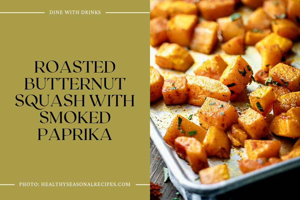 Roasted Butternut Squash With Smoked Paprika